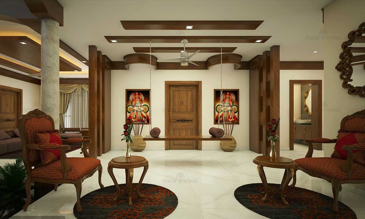 kerala living room interiors