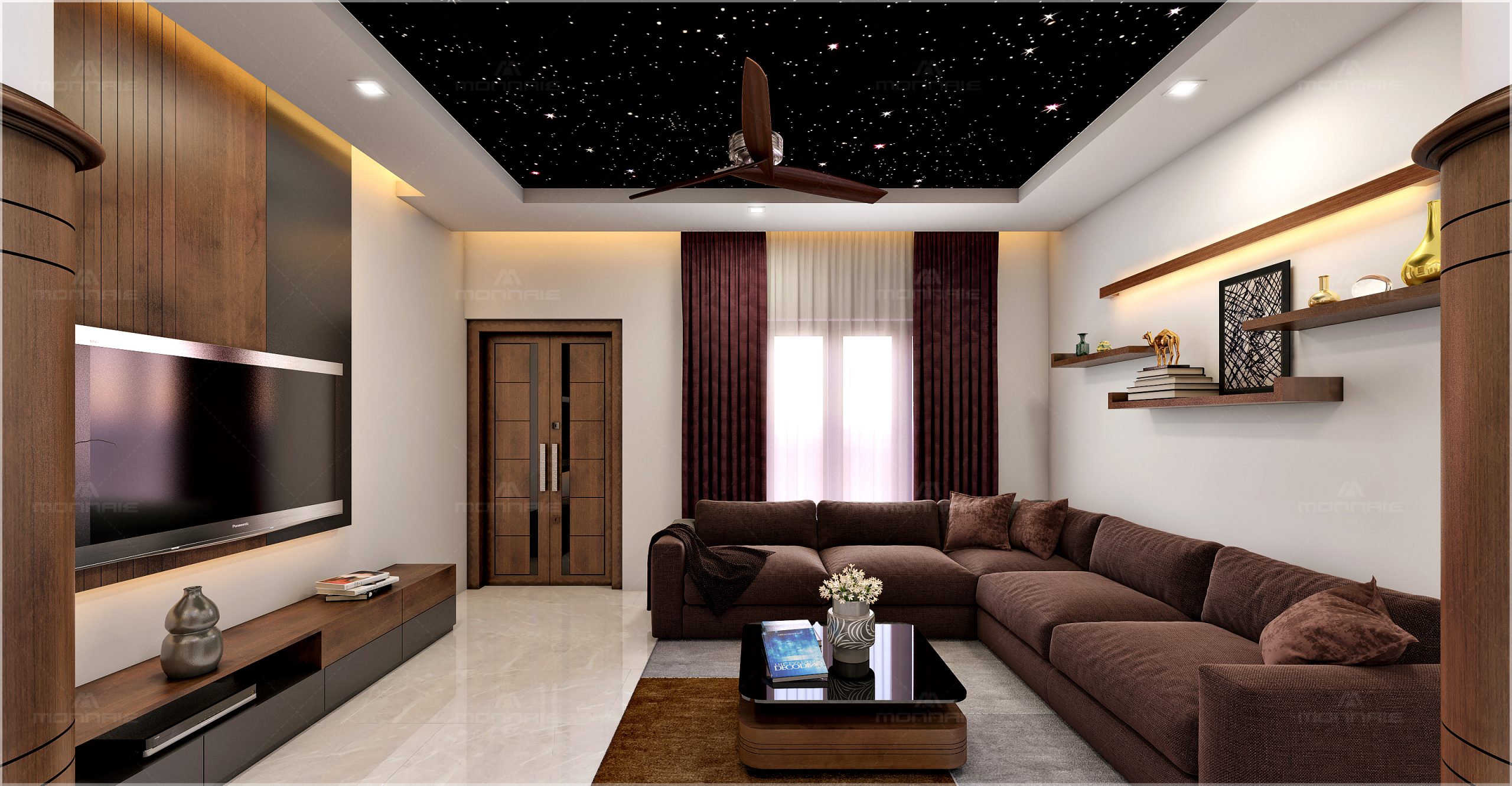 Modern Living Room Design Ideas | Kerala Living Room Design